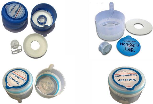 100% nouvel animal de compagnie 55mm bouteille d'eau de 5 gallons capuchons de couvercles en PE pour couvercles intelligents