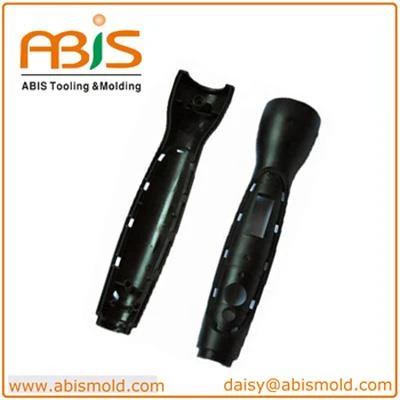 Plastic Injection Parts Flashlight Housing Case