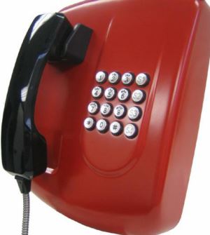 Téléphone moulé par injection en plastique
